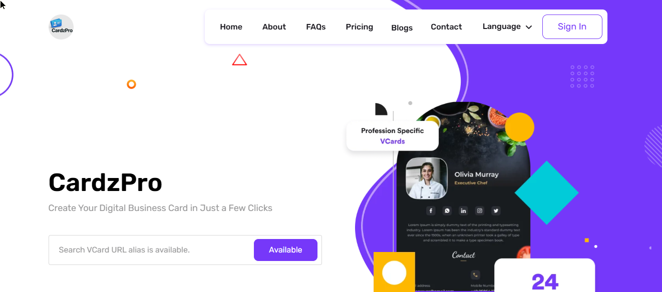 sass realiser par agencycodehub cardzpro.com