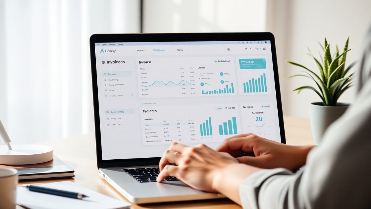 InvoiceMe réalisé par Agency Code Hub